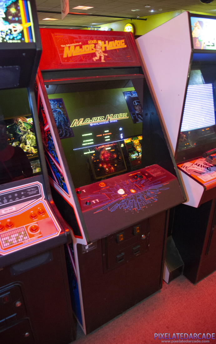 Adventures of Major Havoc, The Photo: Major Havoc in Tempest cabinet