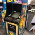 Pac-Man Plus in Ms. Pac-Man cabinet
