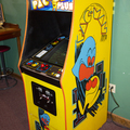 Pac-Man Plus arcade cabinet