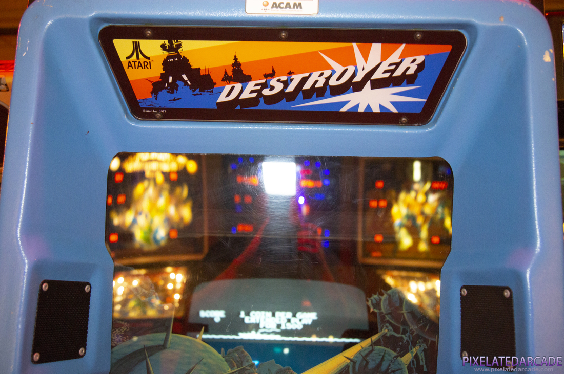 Destroyer Photo: Destroyer arcade cabinet - Marquee