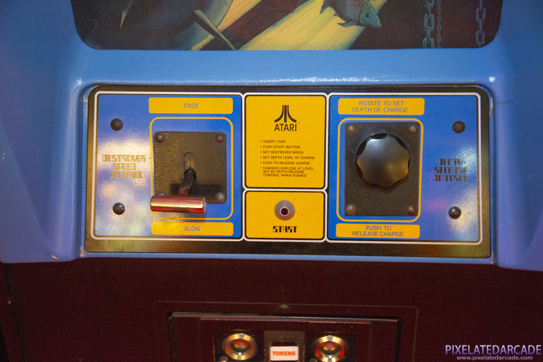 Destroyer Photo: Destroyer arcade cabinet - Control panel