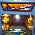 Destroyer arcade cabinet - Marquee