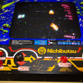 Moon Shuttle - Nichibutsu arcade cabinet controls and monitor
