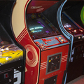 Moon Shuttle arcade cabinet