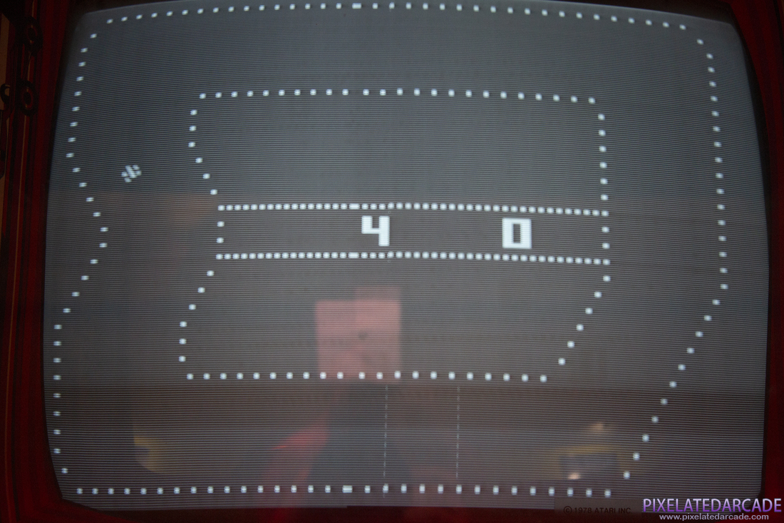 Le Mans Photo: Le Mans arcade cabinet - Monitor