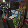 Operation Wolf arcade cabinet
