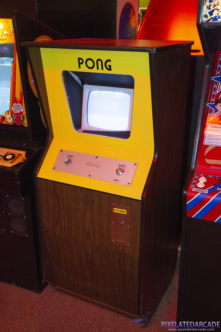 Pong Photo: Pong arcade cabinet