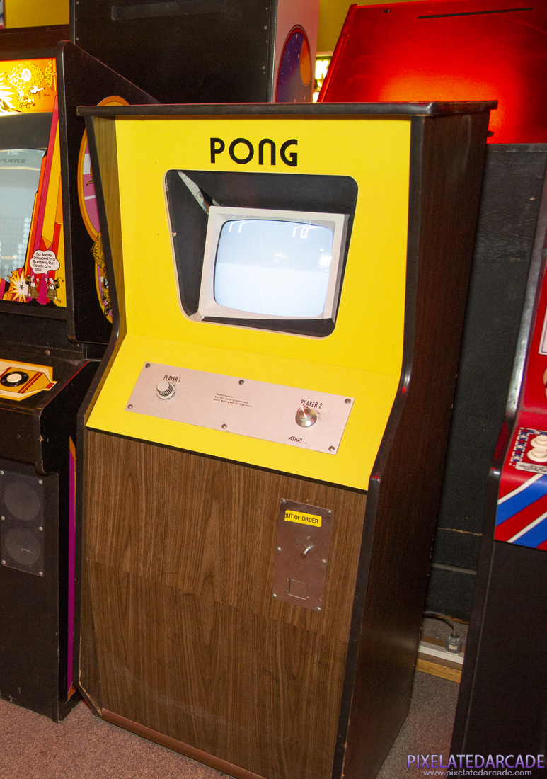 Pong Photo: Pong arcade cabinet