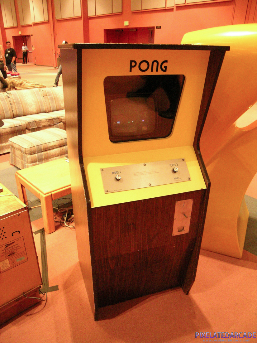Pong Photo: Pong arcade cabinet
