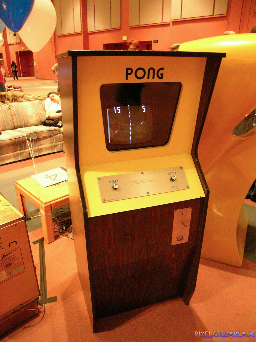 Pong Photo: Pong arcade cabinet