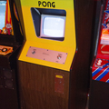 Pong arcade cabinet
