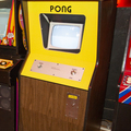 Pong arcade cabinet