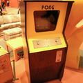 Pong arcade cabinet