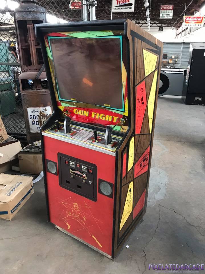 Gun Fight Photo: Gun Fight arcade cabinet