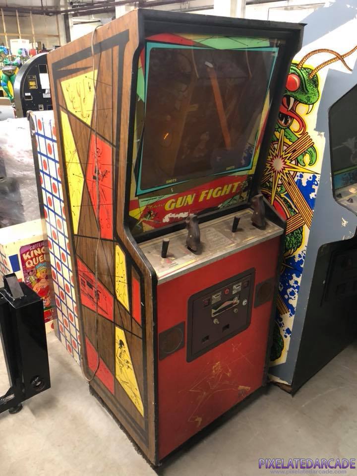 Gun Fight Photo: Gun Fight arcade cabinet