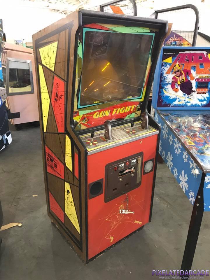 Gun Fight Photo: Gun Fight arcade cabinet