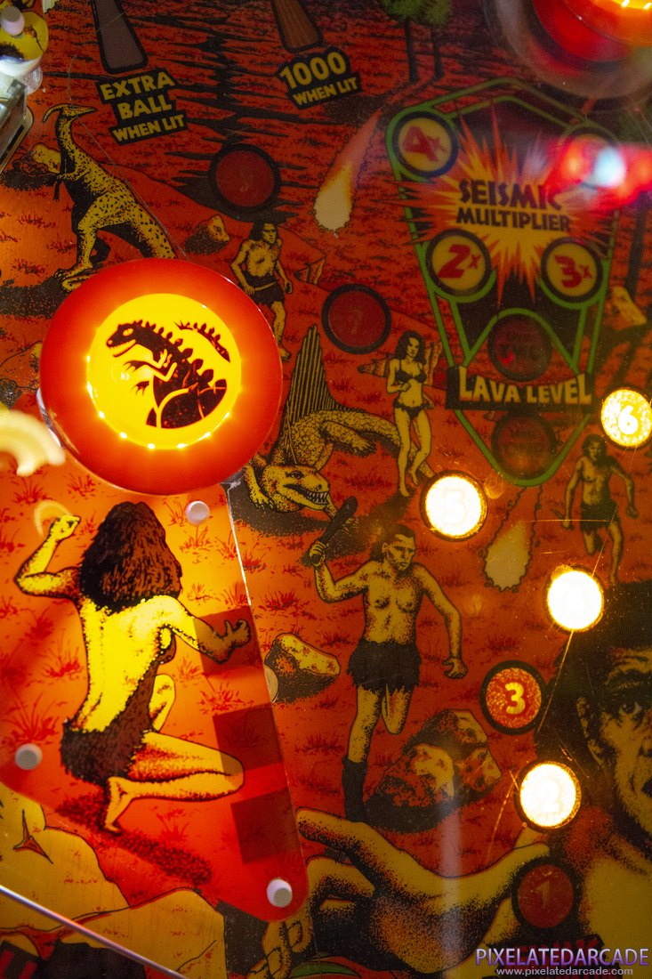 Volcano Photo: Playfield detail