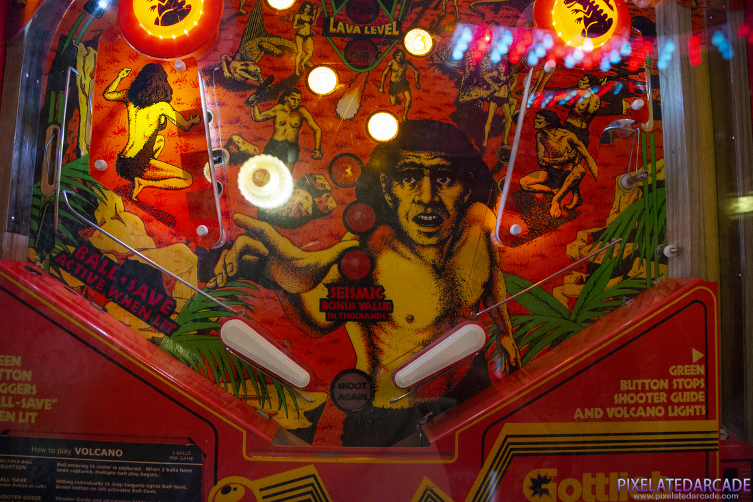 Volcano Photo: Lower playfield