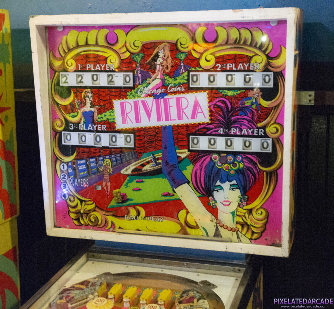 Riviera Photo: Backglass