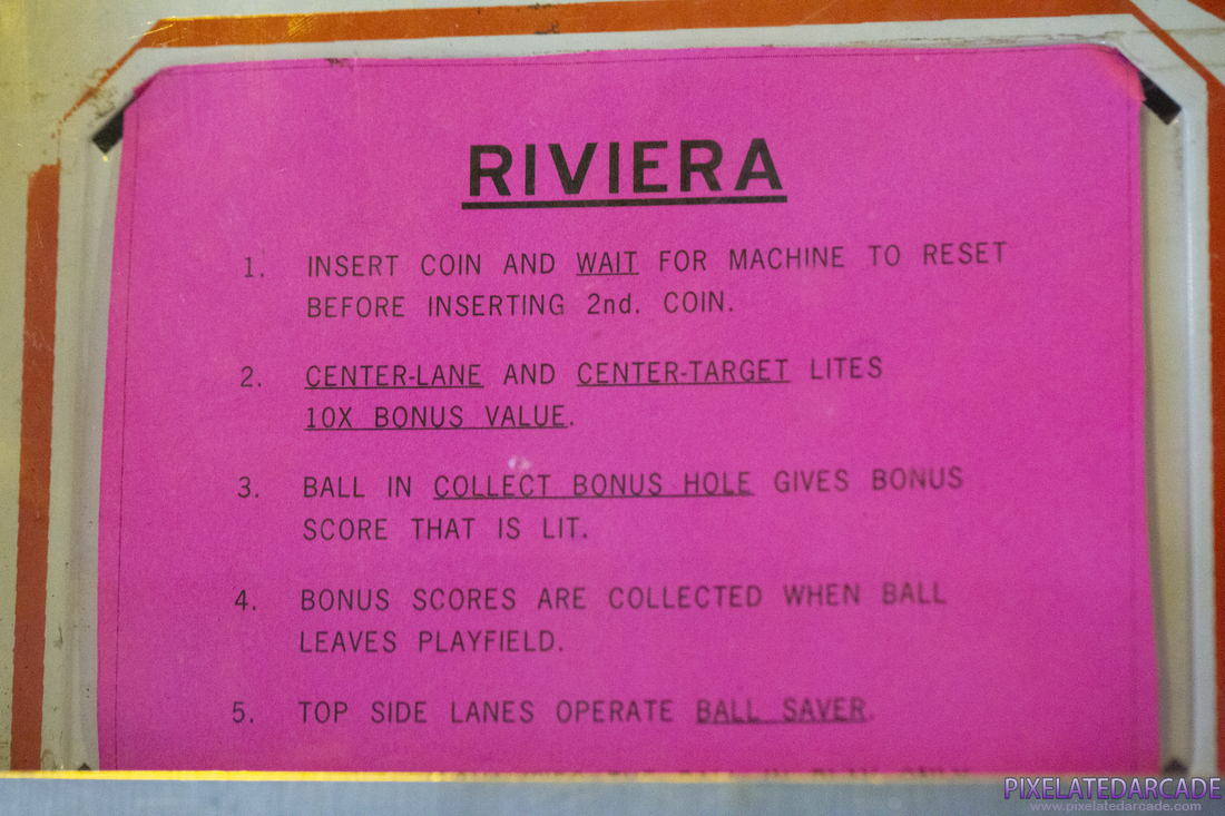 Riviera Photo: Instruction card