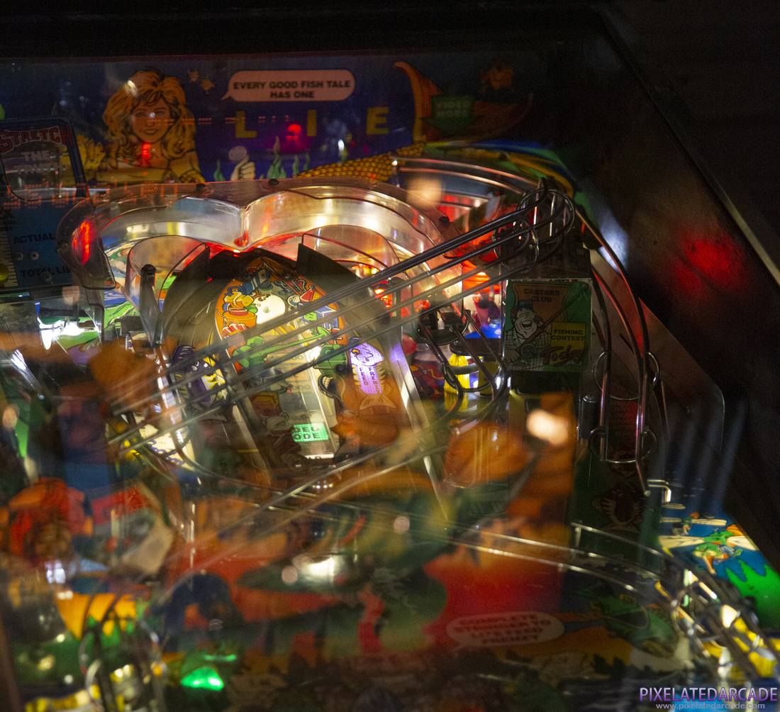 Fish Tales Photo: Fish Tales playfield detail