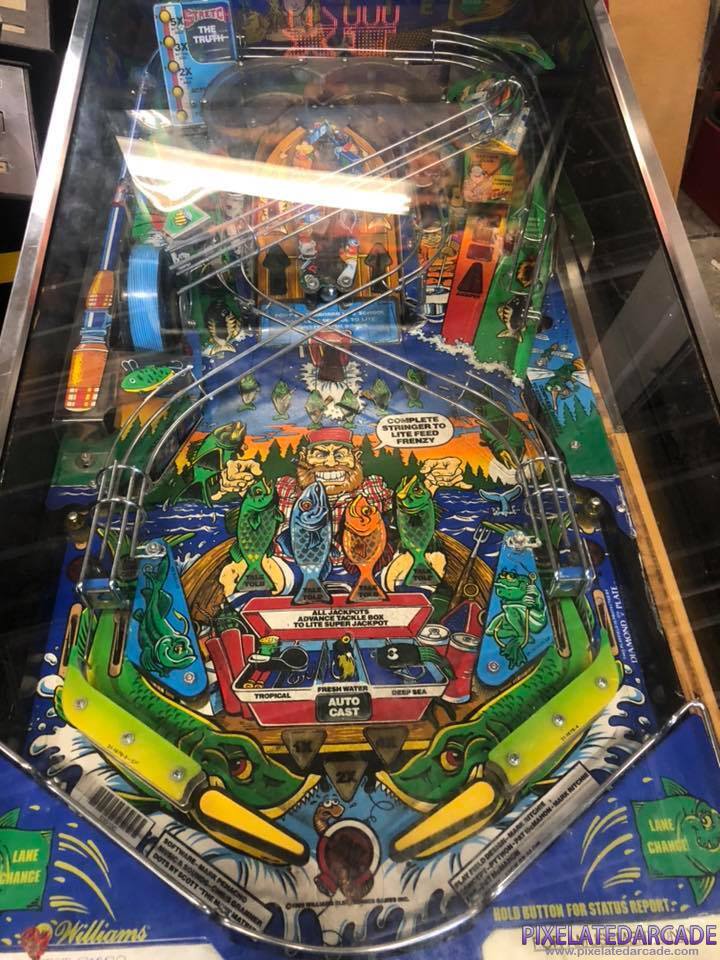 Fish Tales Photo: Fish Tales cabinet - Playfield