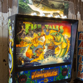 Fish Tales pinball cabinet - Backbox