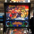 Fish Tales pinball cabinet - Backglass and topper