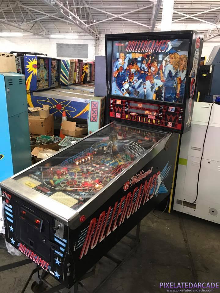 Rollergames Photo: Rollergames cabinet