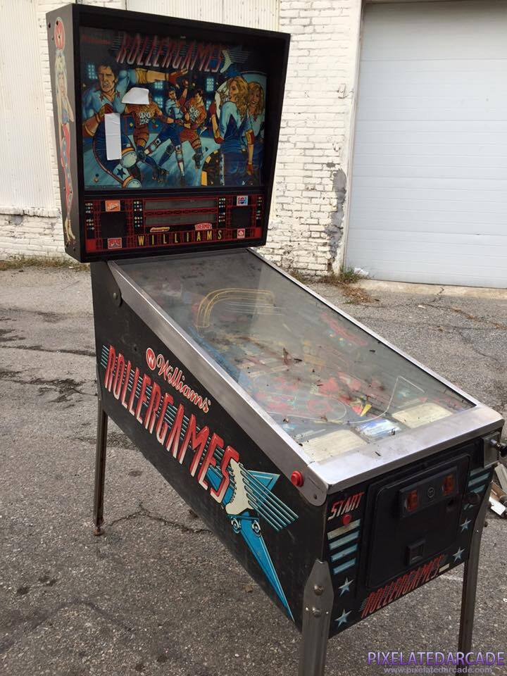 Rollergames Photo: Rollergames cabinet