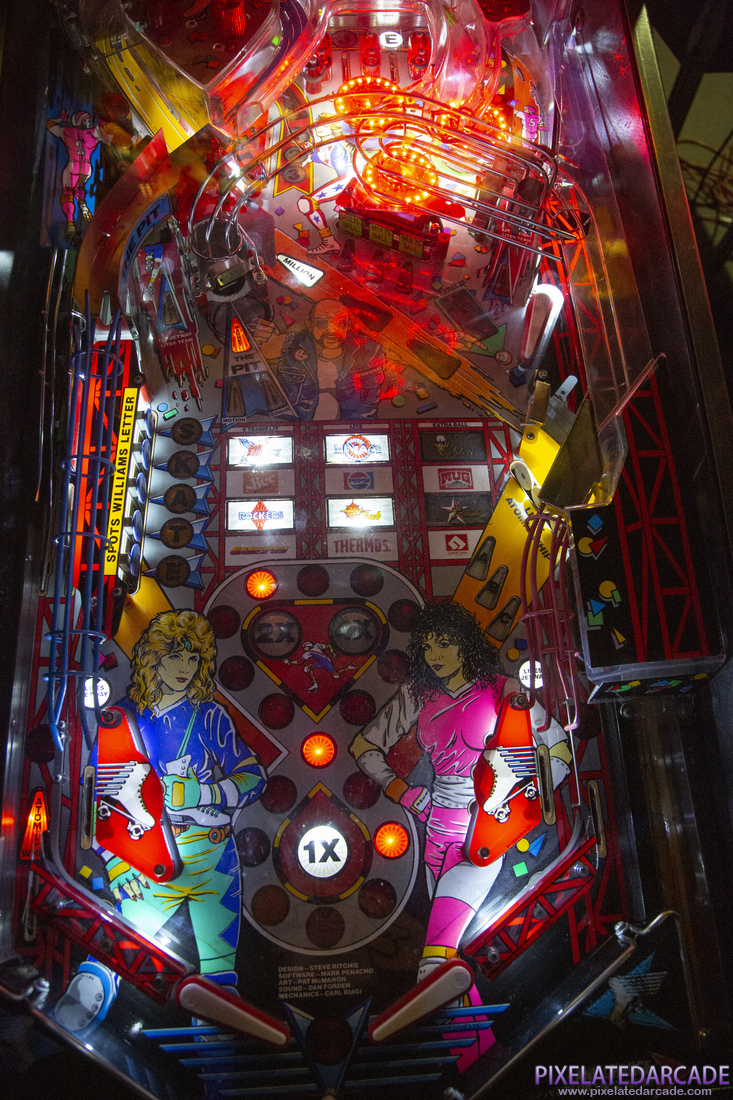 Rollergames Photo: Rollergames playfield
