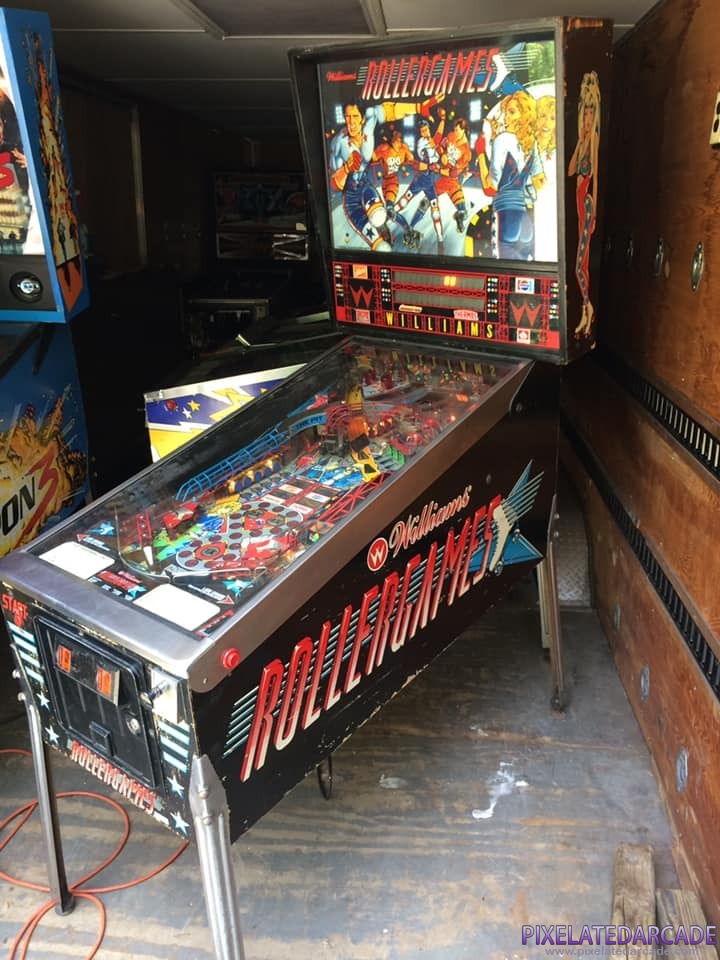 Rollergames Photo: Rollergames cabinet
