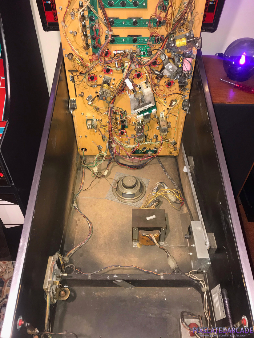 Rollergames Photo: Rollergames - Inside cabinet
