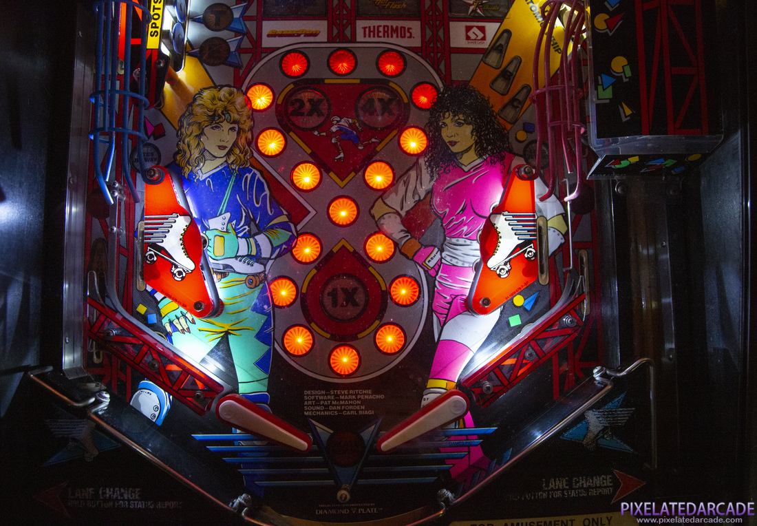 Rollergames Photo: Rollergames lower playfield