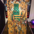 Rollergames cabinet - Beneath playfield