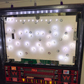 Rollergames - Backbox lights (early version with 15 additional flash lamps)