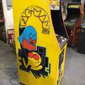 Pac-Man arcade cabinet side artwork