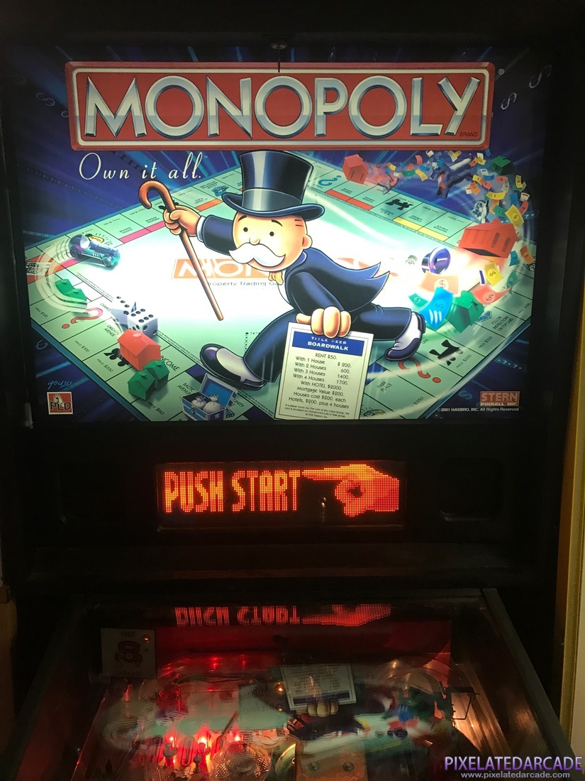 Monopoly Photo: Backglass