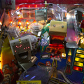 Monopoly pinball cabinet - Upper playfield