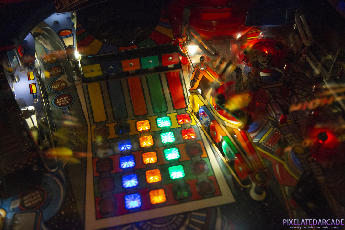 PIN•BOT Photo: Playfield detail