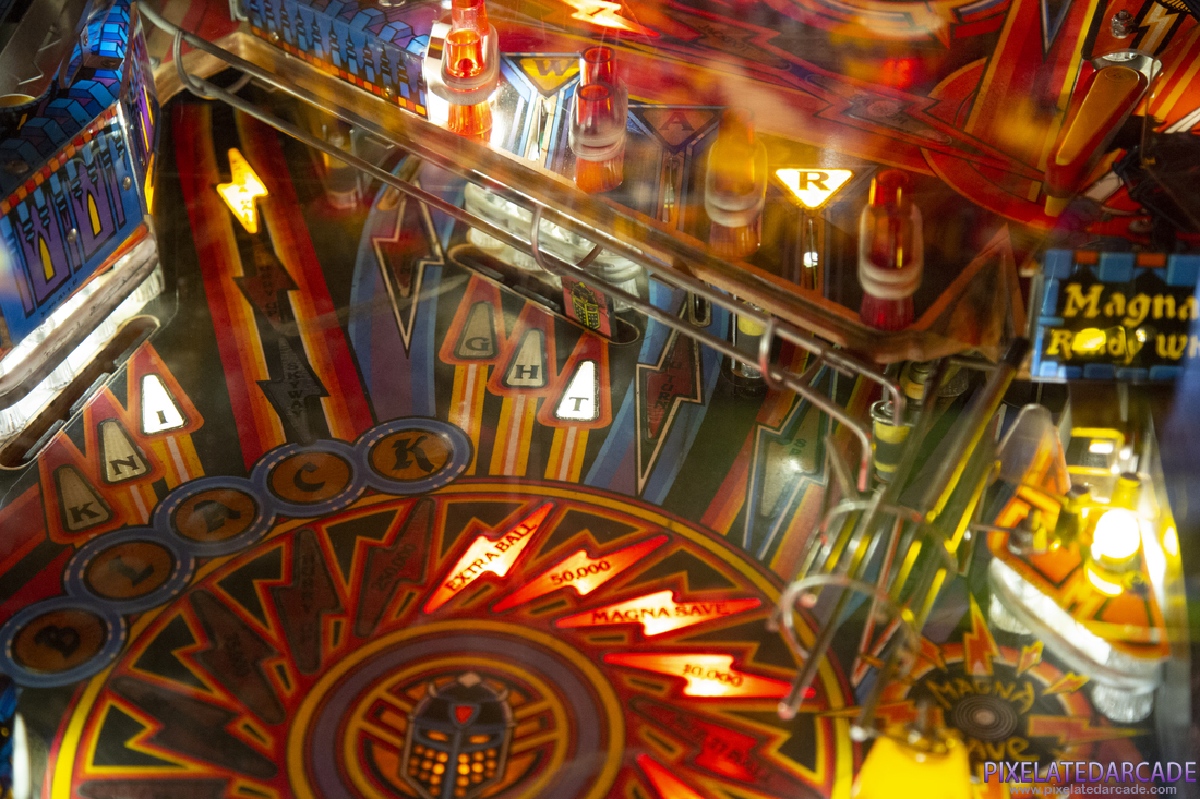 Black Knight 2000 Photo: Playfield detail