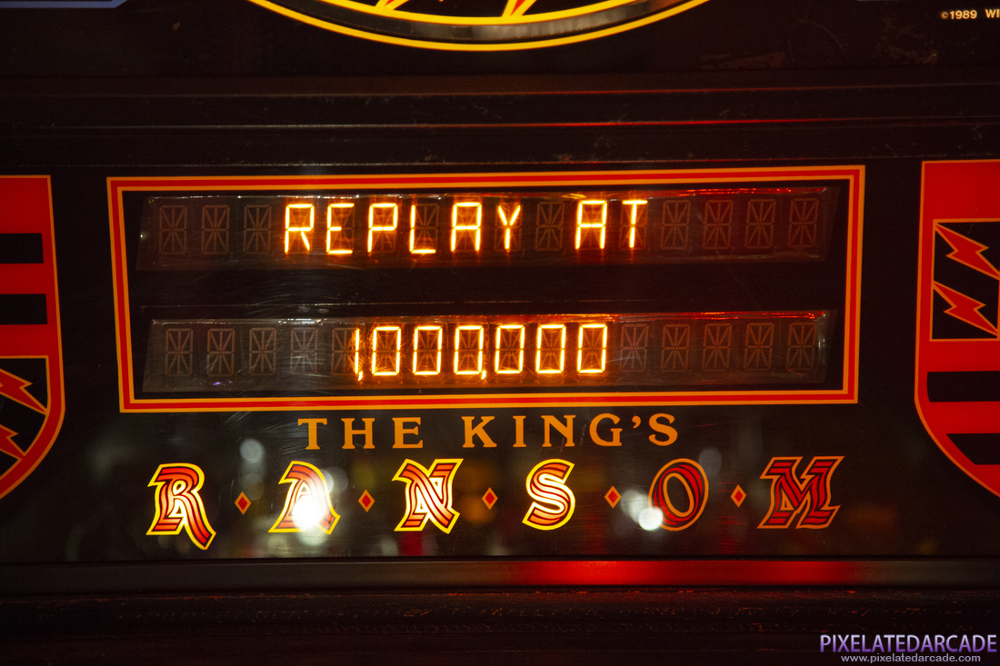 Black Knight 2000 Photo: Alphanumeric display
