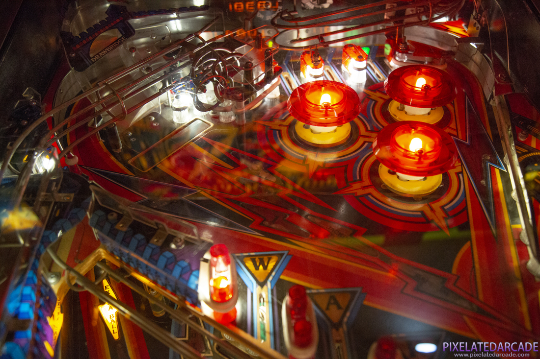 Black Knight 2000 Photo: Upper playfield