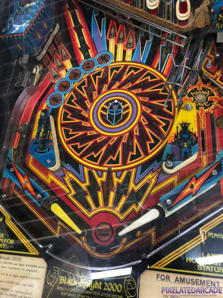 Black Knight 2000 Photo: Lower playfield