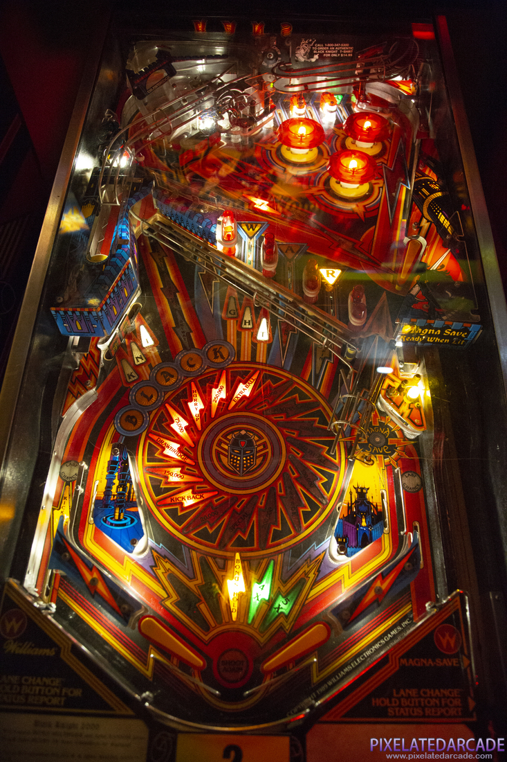 Black Knight 2000 Photo: Black Knight 2000 playfield