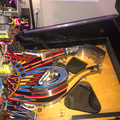 Black Knight 2000 pinball cabinet - Beneath upper playfield