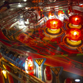 Upper playfield