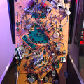 Black Knight 2000 pinball cabinet - Beneath playfield
