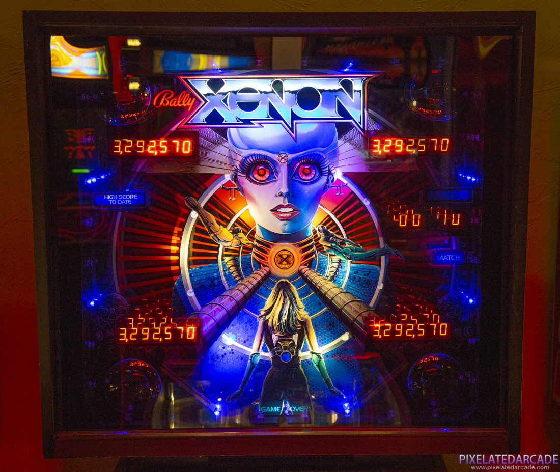Xenon Photo: Backglass