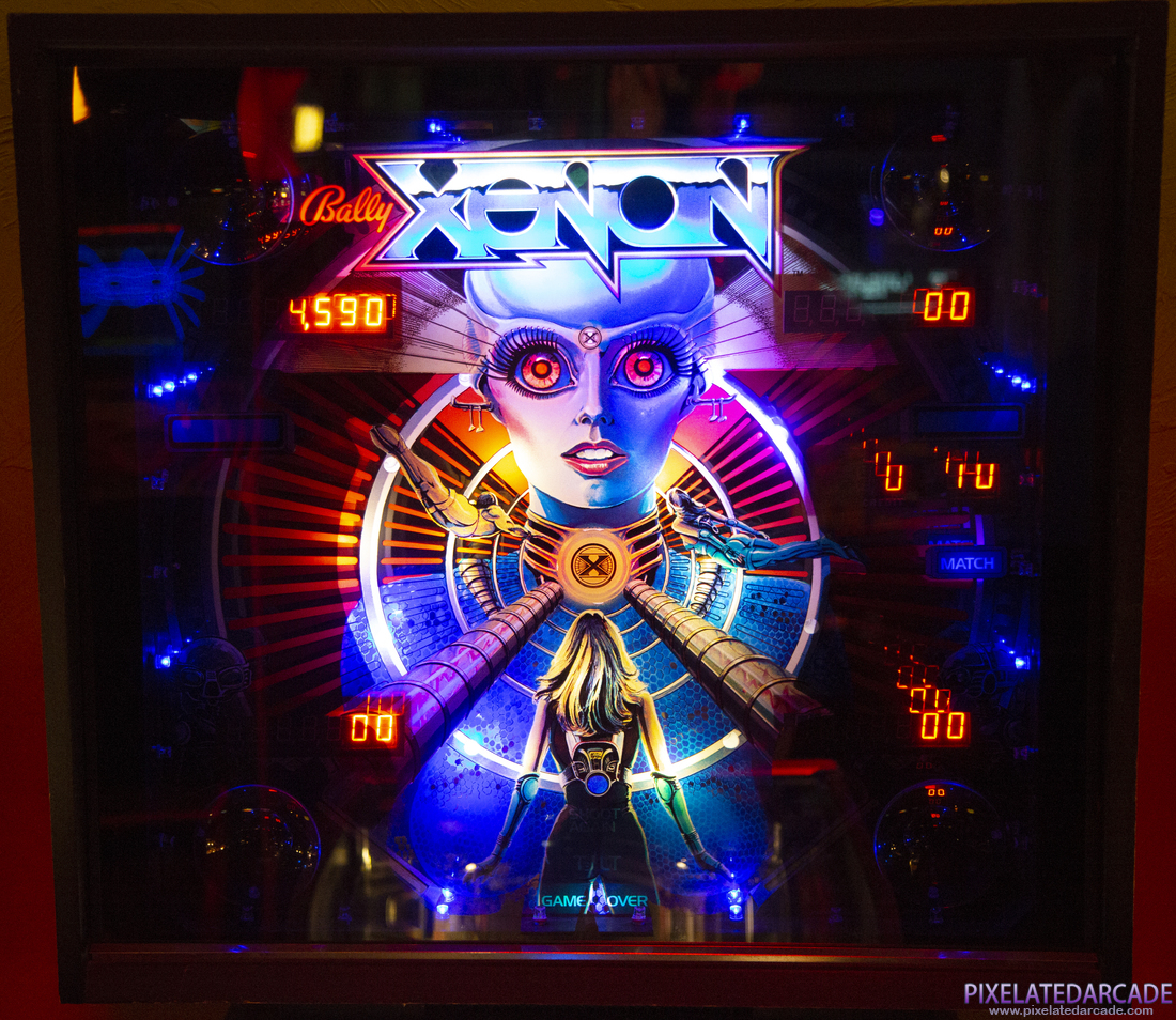 Xenon Photo: Xenon backglass